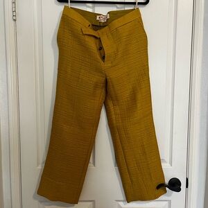 Marni Yellow high waist pant